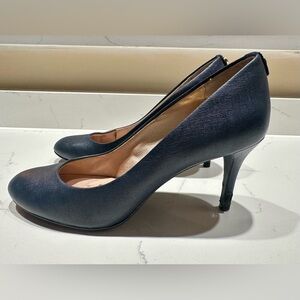 Michael Kors Navy Blue Heels - size 8M